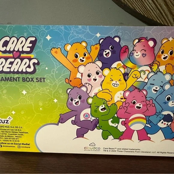 NEW Care Bears Christmas  Ornament Box Set - Picture 5 of 7